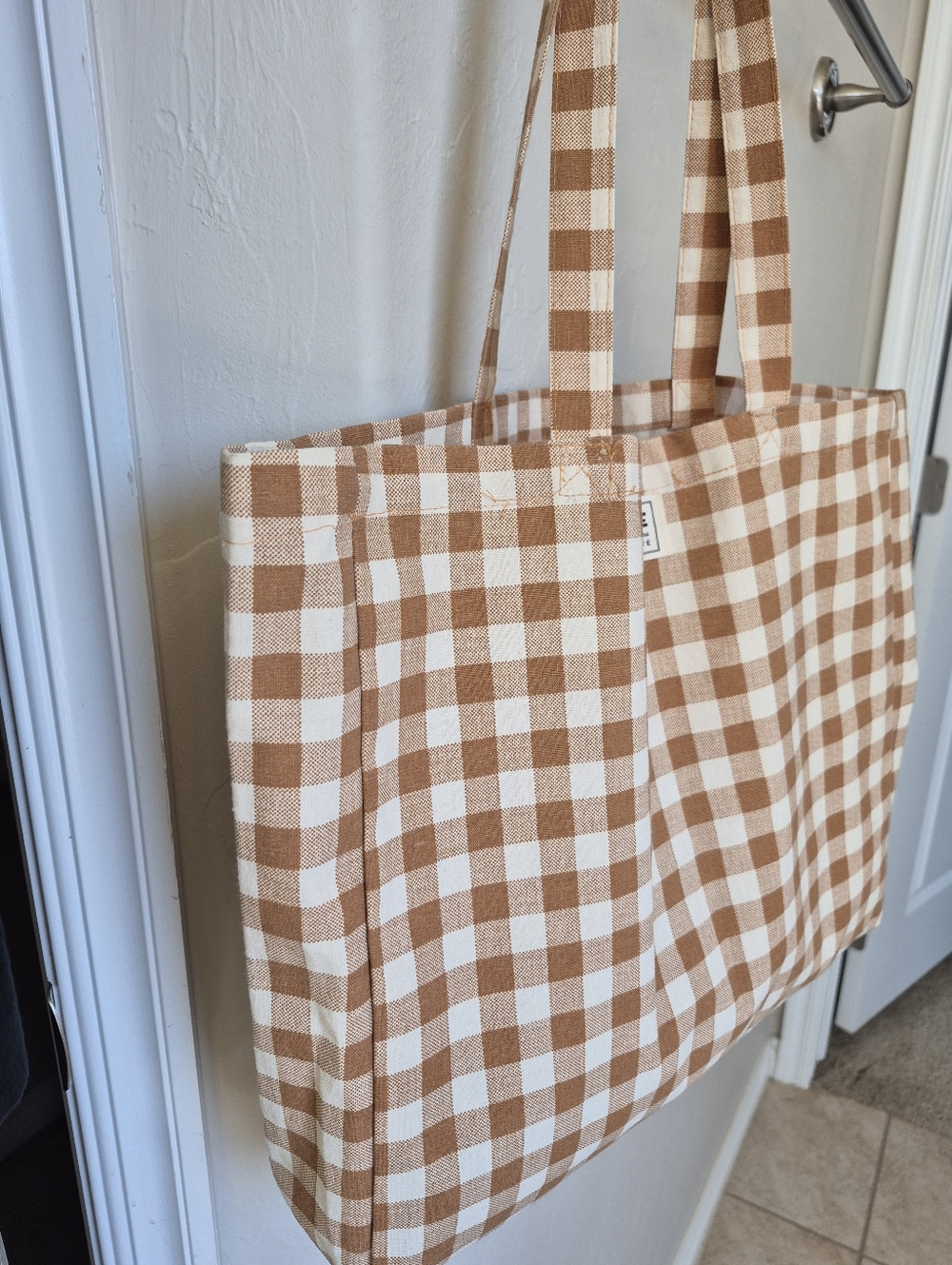 Sezanne Gingham Tote - Picture 10 of 13